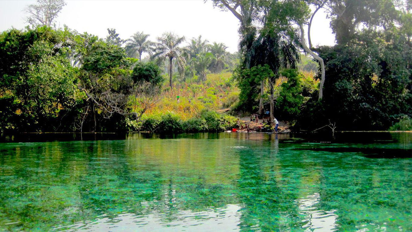 Paysage typique du Kasaï Central