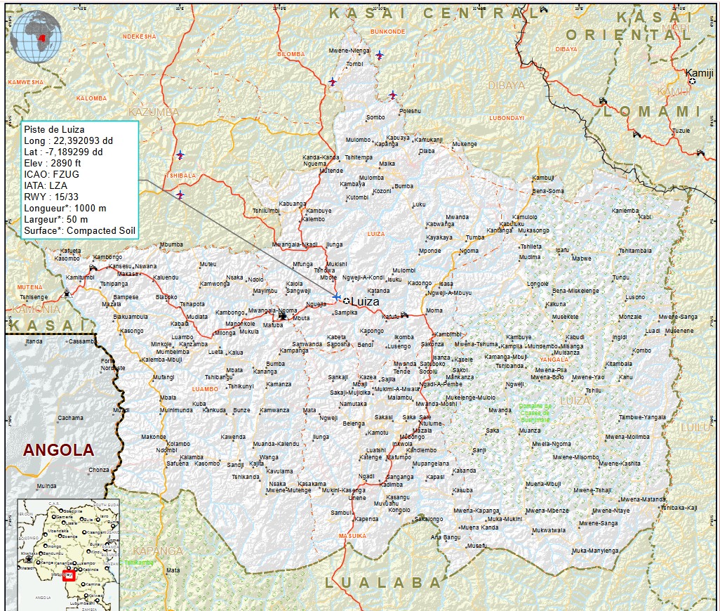Image du territoire Luiza :Un territoire stratégique en quête d’émergence au cœur du Kasaï Central